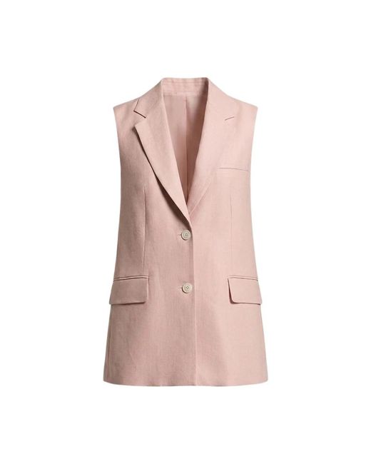 Peserico Pink Waistcoats