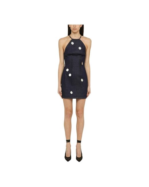 David Koma Blue Short Dresses