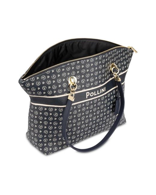Pollini Black Tote Bags