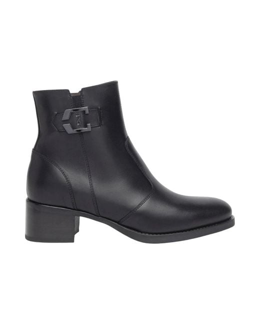 Nero Giardini Black Heeled Boots