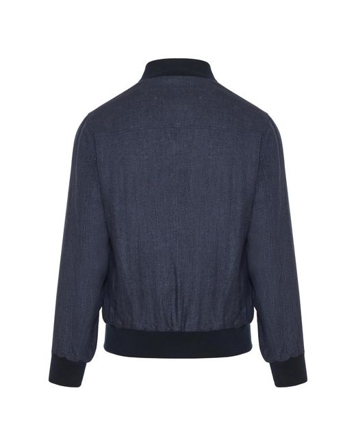 Barba Napoli Blue Light Jackets for men