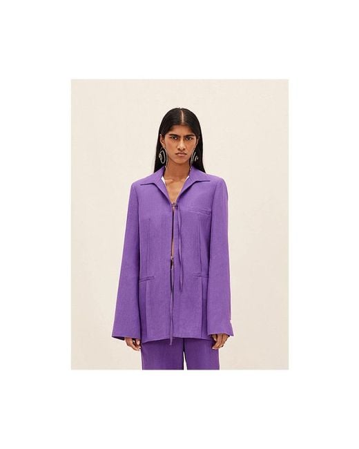 Jacquemus Purple Blazers