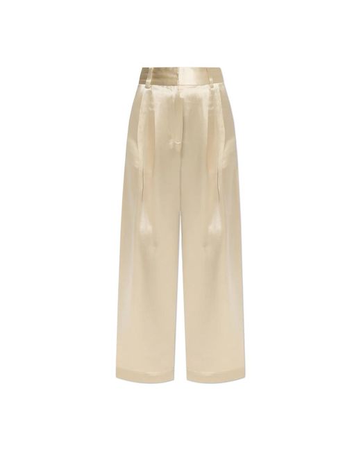 Pantaloni piscali di By Malene Birger in Natural