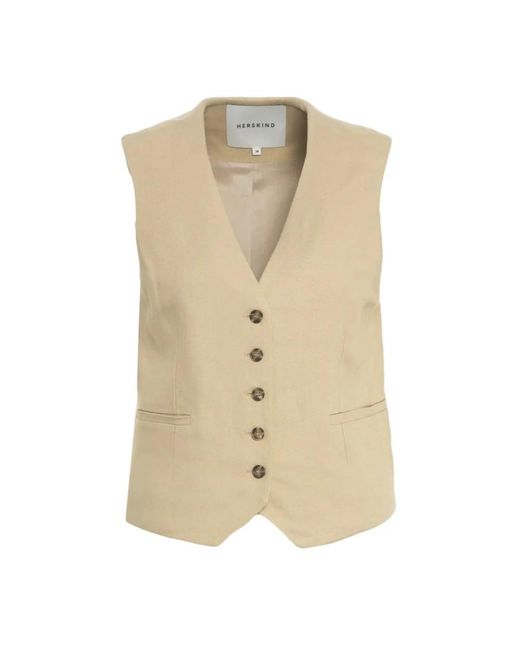 Vests Birgitte Herskind en coloris Natural