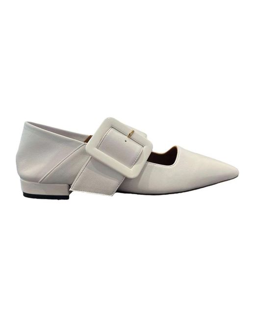 Shoes > flats > ballerinas L'Autre Chose en coloris White