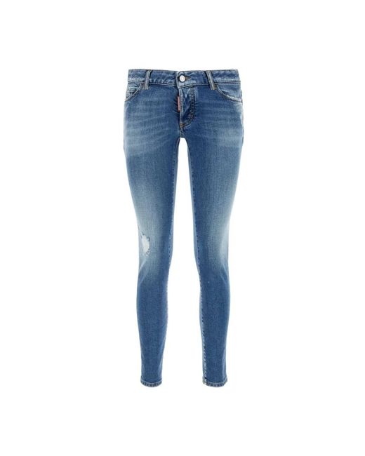 DSquared² Blue Stretch denim jennifer jeans