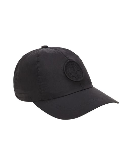 Cappello in metallo nylon nero di Stone Island in Black da Uomo