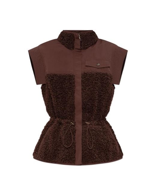 Ulla Johnson Brown Vests