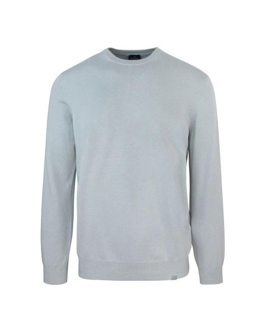 Paul & Shark Blue Round-Neck Knitwear for men