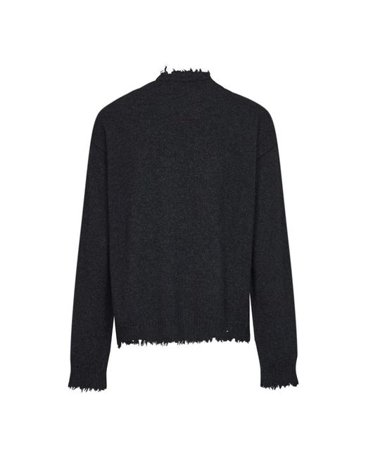 Uma Wang Black Cashmere Knitwear for men