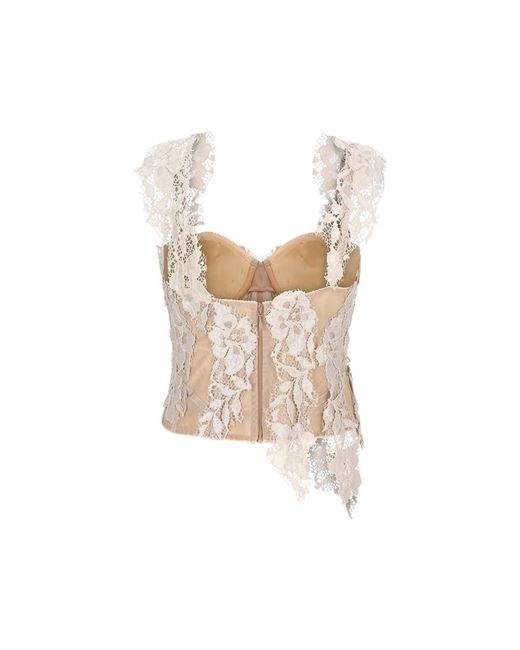 GIUSEPPE DI MORABITO White Sleeveless Tops