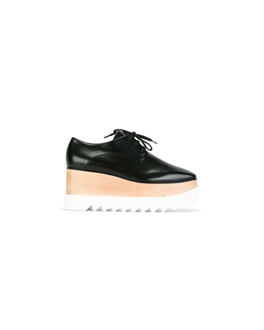 Stella McCartney Black Wedges