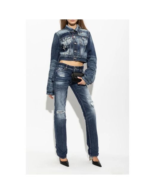 Denim Jackets DSquared² en coloris Blue