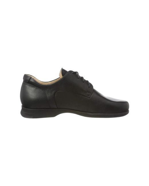 Think! Schwarze Schnürschuhe in Black für Herren