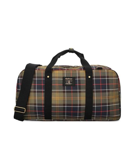 Barbour Black Weekend Bags for men