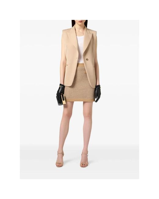Short Skirts di Elisabetta Franchi in Natural