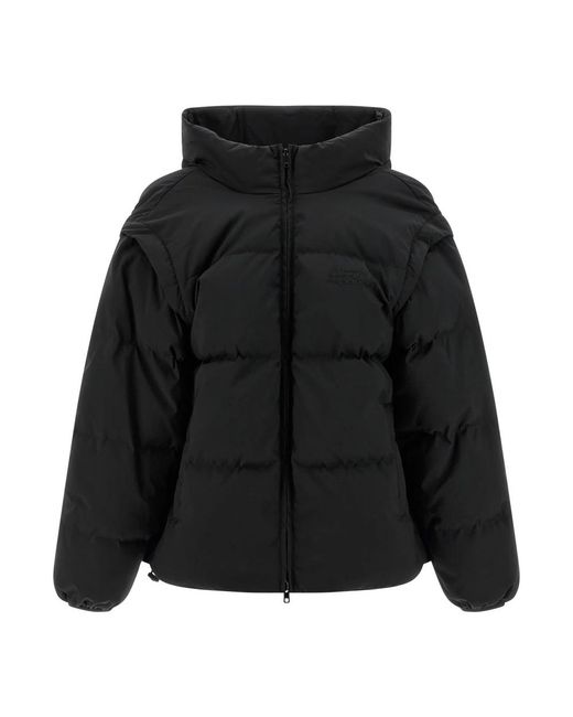 MM6 by Maison Margiela Black Down Jackets