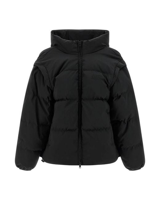 MM6 by Maison Margiela Black Down Jackets