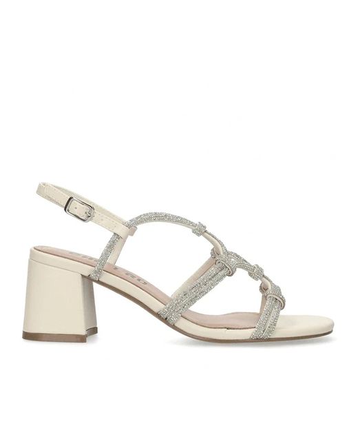 Bibi Lou Metallic High Heel Sandals
