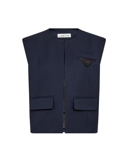 Haute L'Amitié Blue Waistcoats