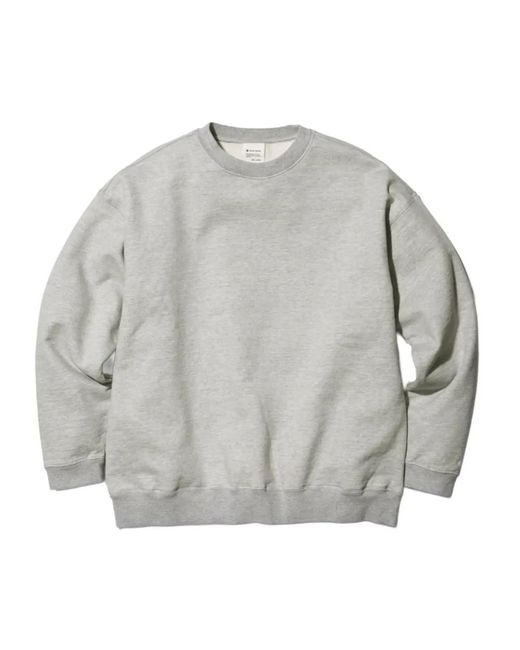Snow Peak Gray Sweatshirts for men