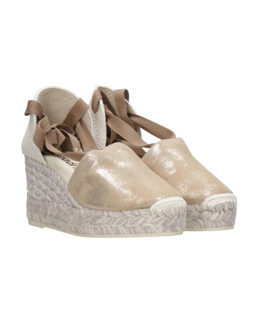Espadrilles Gray Wedges
