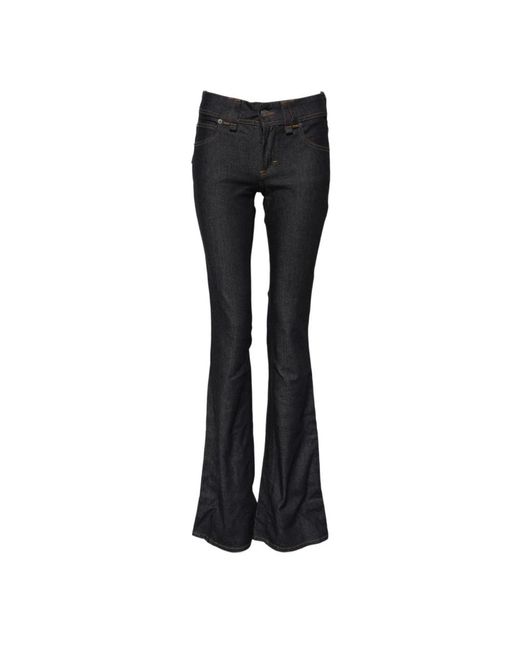 John Galliano Black Flare Jeans