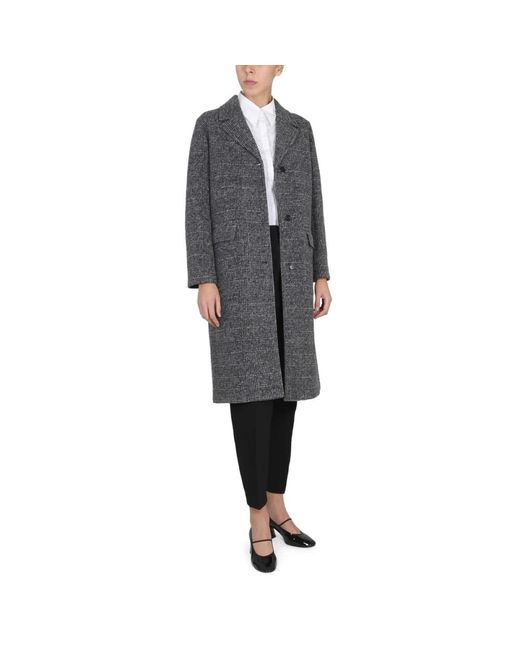 Department 5 Gray Single-Breasted Coats
