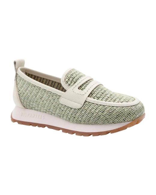 Hispanitas White Loafers