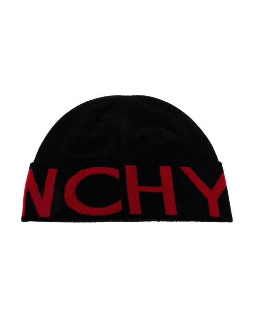 Givenchy Black Beanies for men
