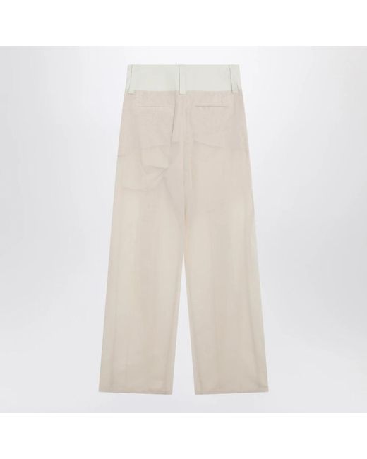 Sportmax Spsferito Broeken in het White