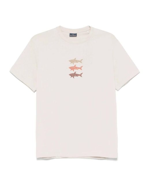 T-Shirts di Paul & Shark in White da Uomo