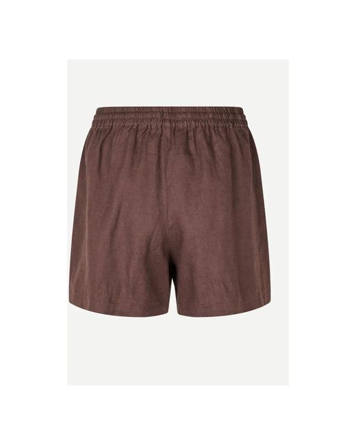 Samsøe & Samsøe Casual Shorts in het Purple