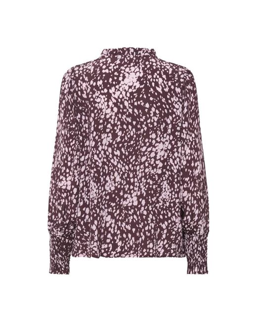 Saint Tropez Purple Blouses