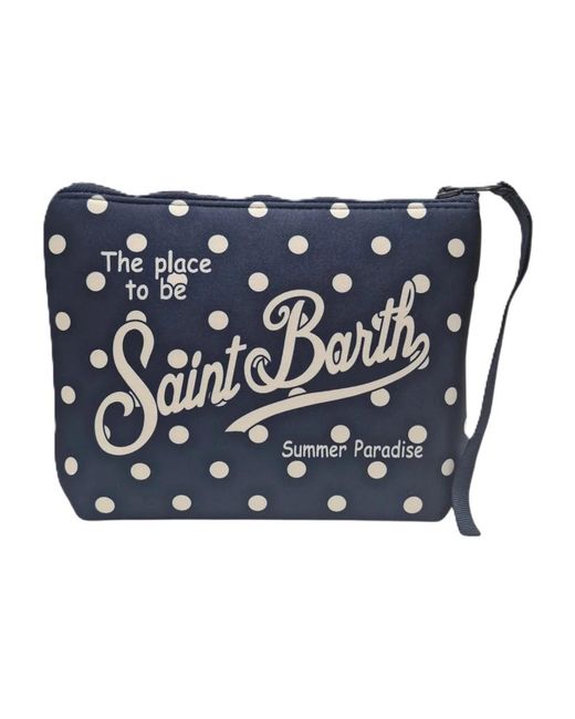 Mc2 Saint Barth Blue Clutches
