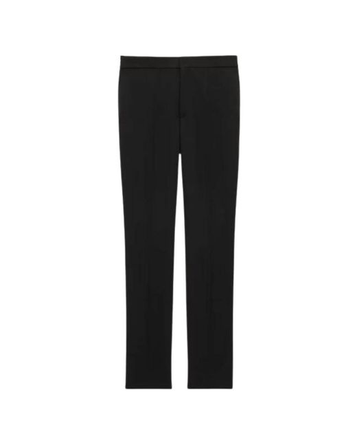 Saint Laurent Black Suit Trousers for men