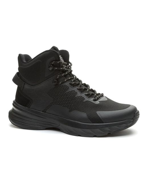 Grunberg Black Lace-Up Boots for men