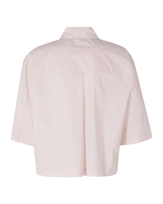 SOLOTRE Overhemden ,Roze ,Overhemd in het Pink