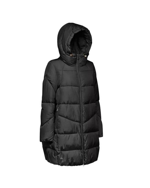 Geox Jassen ,Zwart ,Katoen Damiana Parka in het Black