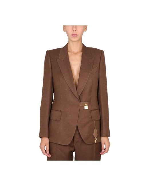 Tom Ford Brown Blazers