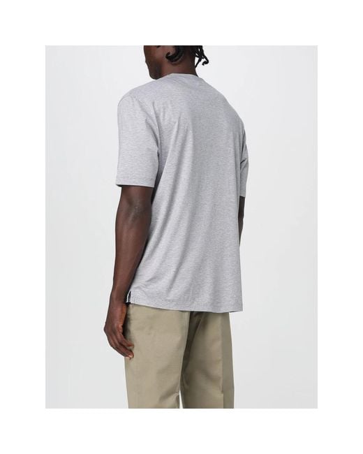 Zanone Gray T-Shirts for men