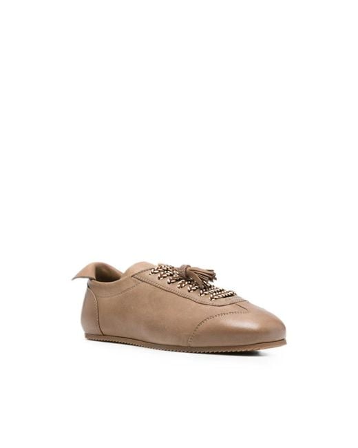 Fabiana Filippi Brown Sneakers