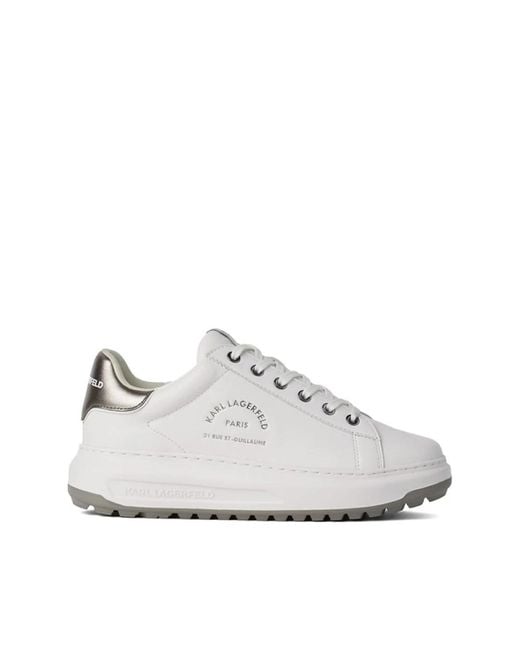 Karl Lagerfeld White Sneakers