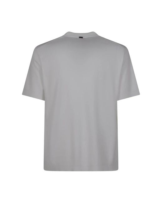 Herno Gray T-Shirts for men