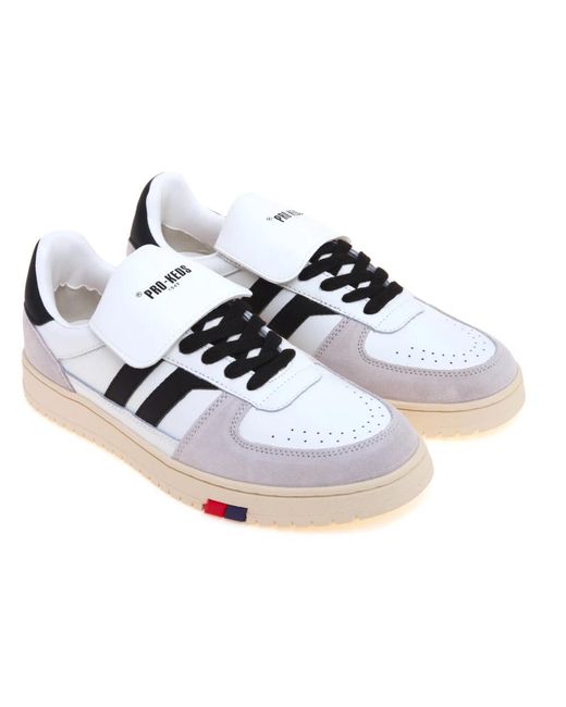 Pro Keds Field King Mid-Cut Sneaker in White für Herren