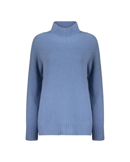 Moorer Blue Turtlenecks