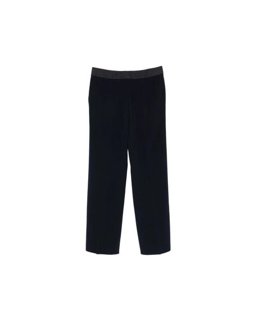 Marina Rinaldi Blue Wide Trousers