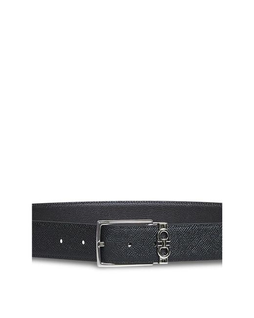 Ferragamo Black Belts for men