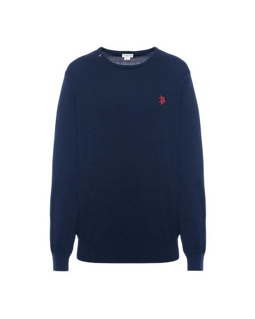 U.S. POLO ASSN. Burt Pullover in het Blue voor heren