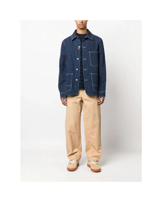 KENZO Natural Straight Trousers for men